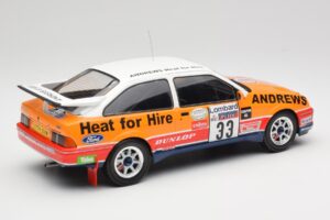 Ford Sierra RS Cosworth #33 R. Brookes RAC Rally 1989 IXO 1:18 18RMC115 Metalli — kuva 2 / 6