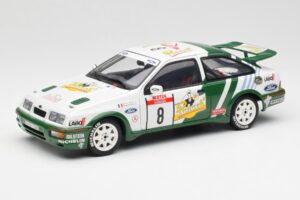 Ford Sierra RS Cosworth #8 D. Auriol / B. Occelli Rally Tour de Corse 1988 AUTOart 1:18 88812 Metalli