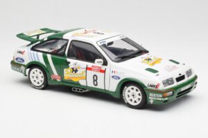 Ford Sierra RS Cosworth #8 D. Auriol / B. Occelli Rally Tour de Corse 1988 AUTOart 1:18 88812 Metalli — kuva 6 / 8
