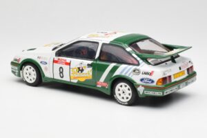 Ford Sierra RS Cosworth #8 D. Auriol / B. Occelli Rally Tour de Corse 1988 AUTOart 1:18 88812 Metalli — kuva 7 / 8