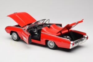 Ford Thunderbird Avoauto Punainen Anson 1:18 30334 Metalli — kuva 5 / 8