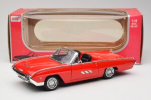 Ford Thunderbird Avoauto Punainen Anson 1:18 30334 Metalli — kuva 8 / 8