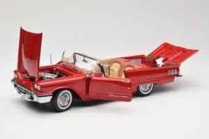 Ford Thunderbird Avoauto Punainen Sun Star 1:18 4311 Metalli — kuva 2 / 8