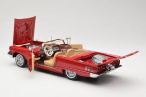 Ford Thunderbird Avoauto Punainen Sun Star 1:18 4311 Metalli — kuva 5 / 8