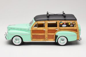 Ford Woody Panel Wagon Mintunvihreä Road Signature 1:18 20028 Metalli — kuva 4 / 8