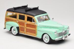 Ford Woody Panel Wagon Mintunvihreä Road Signature 1:18 20028 Metalli — kuva 6 / 8