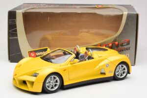 Giugiaro Prima Speedster Keltainen Bburago 1:18 33334013 Metalli — kuva 8 / 8