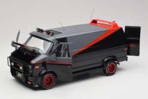 GMC Vandura A-Team Van Hot Wheels 1:18 V7439 Metalli — kuva 2 / 8