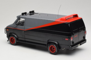 GMC Vandura A-Team Van Hot Wheels 1:18 V7439 Metalli — kuva 7 / 8
