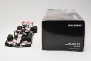 Haas VF-20 #20 K. Magnussen Abu Dhabi GP 2020 Minichamps 1:18 110201720 Metalli — kuva 6 / 6