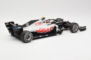 Haas VF-20 #50 M. Schumacher FP1 Abu Dhabi GP 2020 Minichamps 1:18 110201750 Metalli — kuva 2 / 6
