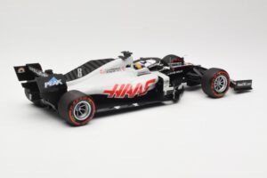 Haas VF-20 #8 R. Grosjean Bahrain GP 2020 Minichamps 1:18 110201508 Metalli — kuva 2 / 6