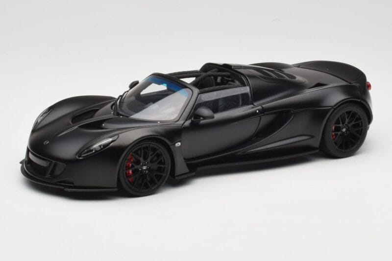 Hennessey Venom GT Carbon Black AUTOart 1:18 75401 Metalli