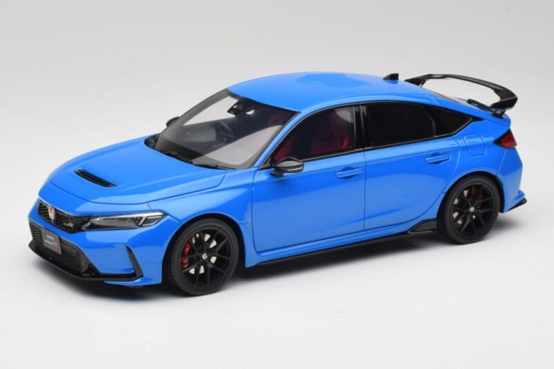 Honda Civic FK8 Type R Boost Sininen Helmiäinen Otto 1:18 OT1093 Hartsi
