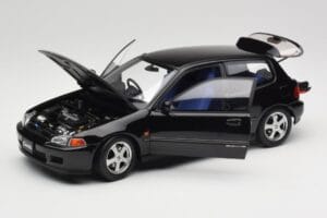 Honda Civic SiR II EG6 VTEC Musta LCD 1:18 LCD18018-BL Metalli — kuva 2 / 9