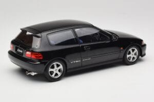 Honda Civic SiR II EG6 VTEC Musta LCD 1:18 LCD18018-BL Metalli — kuva 3 / 9