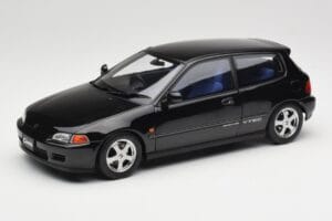 Honda Civic SiR II EG6 VTEC Musta LCD 1:18 LCD18018-BL Metalli