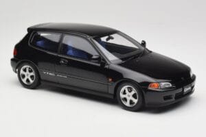Honda Civic SiR II EG6 VTEC Musta LCD 1:18 LCD18018-BL Metalli — kuva 6 / 9