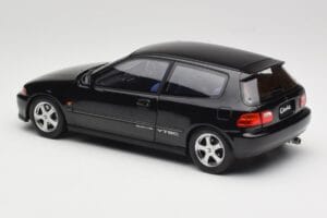Honda Civic SiR II EG6 VTEC Musta LCD 1:18 LCD18018-BL Metalli — kuva 7 / 9