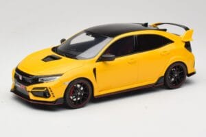 Honda Civic Type R FK8 Euro Spec Keltainen Otto 1:18 OT1111 Hartsi