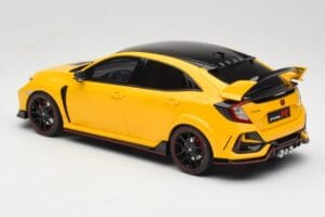 Honda Civic Type R FK8 Euro Spec Keltainen Otto 1:18 OT1111 Hartsi — kuva 5 / 6