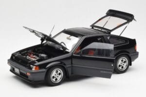 Honda CR-X Si Ballade Sport Musta AUTOart 1:18 73261 Metalli — kuva 2 / 8