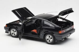 Honda CR-X Si Ballade Sport Musta AUTOart 1:18 73261 Metalli — kuva 5 / 8