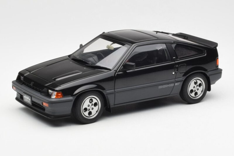 Honda CR-X Si Ballade Sport Musta AUTOart 1:18 73261 Metalli