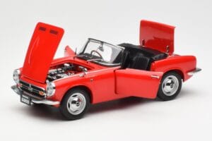 Honda S800 Roadster Punainen AUTOart 1:18 73276 Metalli — kuva 2 / 8