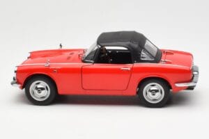 Honda S800 Roadster Punainen AUTOart 1:18 73276 Metalli — kuva 4 / 8