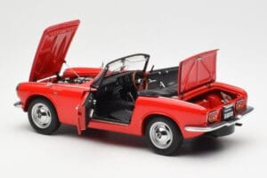 Honda S800 Roadster Punainen AUTOart 1:18 73276 Metalli — kuva 5 / 8