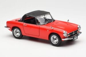 Honda S800 Roadster Punainen AUTOart 1:18 73276 Metalli — kuva 6 / 8