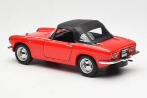 Honda S800 Roadster Punainen AUTOart 1:18 73276 Metalli — kuva 7 / 8
