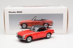Honda S800 Roadster Punainen AUTOart 1:18 73276 Metalli — kuva 8 / 8