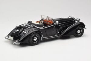 Horch 855 Roadster Musta Sun Star 1:18 2401 Metalli — kuva 3 / 8