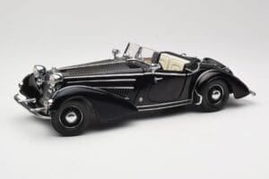 Horch 855 Roadster Musta Sun Star 1:18 2401 Metalli