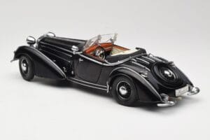 Horch 855 Roadster Musta Sun Star 1:18 2401 Metalli — kuva 7 / 8