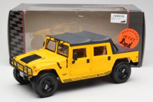 Hummer H1 Soft Top Keltainen Maisto 1:18 56041 Metalli — kuva 8 / 8