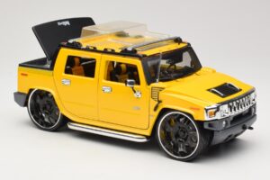 Hummer H2 SUT Concept Keltainen Maisto 1:18 31067 Metalli — kuva 6 / 8
