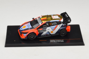Hyundai i20 N Rally1 #1 T. Neuville / M. Wydaeghe Rally Monte Carlo 2025 IXO 1:43 RAM973C Metalli