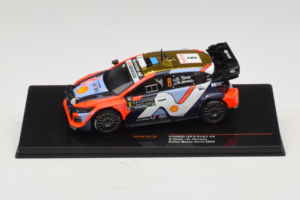 Hyundai i20 N Rally1 #8 O. Tanak / M. Jarveoja Rally Monte Carlo 2025 IXO 1:43 RAM973B Metalli