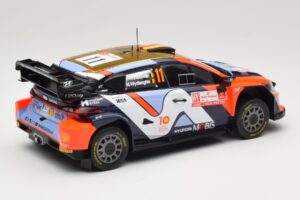 Hyundai i20 N Rally1 #11 Hyundai Shell Mobis WRT T. Neuville / M. Wydaeghe Rally Poland 2024 IXO 1:18 18RMC214 Metalli — kuva 2 / 6