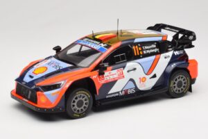 Hyundai i20 N Rally1 #11 Hyundai Shell Mobis WRT T. Neuville / M. Wydaeghe Rally Poland 2024 IXO 1:18 18RMC214 Metalli