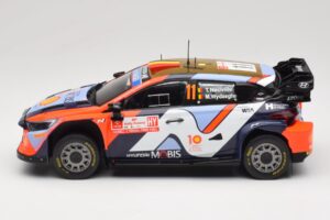 Hyundai i20 N Rally1 #11 Hyundai Shell Mobis WRT T. Neuville / M. Wydaeghe Rally Poland 2024 IXO 1:18 18RMC214 Metalli — kuva 5 / 6