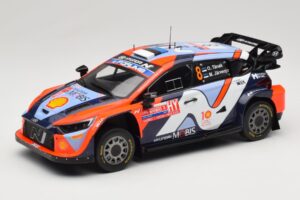 Hyundai i20 N Rally1 #8 Hyundai Shell Mobis WRT O. Tanak / M. Jarveoja Rally Chile 2024 IXO 1:18 18RMC223 Metalli