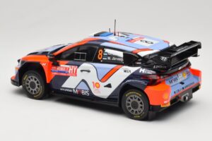 Hyundai i20 N Rally1 #8 Hyundai Shell Mobis WRT O. Tanak / M. Jarveoja Rally Chile 2024 IXO 1:18 18RMC223 Metalli — kuva 5 / 6