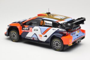 Hyundai i20 N Rally1 WRC Hybrid #11 T. Neuville / M. Wydaeghe Safari Rally Kenya 2024 IXO 1:18 18RMC208 Metalli — kuva 5 / 6