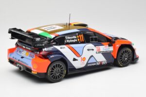 Hyundai i20 N Rally1 #11 T. Neuville / M. Wydaeghe Rally Croatia 2024 IXO 1:18 18RMC203 Metalli — kuva 2 / 6