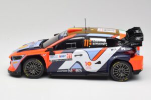 Hyundai i20 N Rally1 #11 T. Neuville / M. Wydaeghe Rally Croatia 2024 IXO 1:18 18RMC203 Metalli — kuva 3 / 6