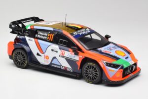 Hyundai i20 N Rally1 #11 T. Neuville / M. Wydaeghe Rally Croatia 2024 IXO 1:18 18RMC203 Metalli — kuva 4 / 6
